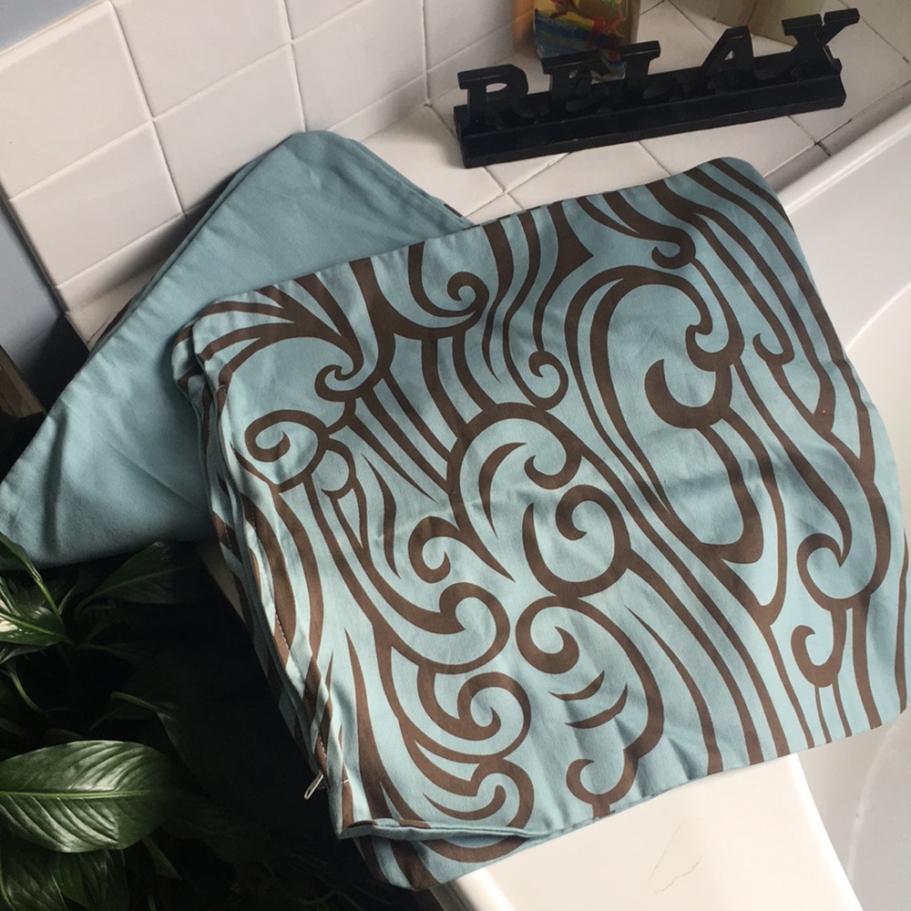 Wabisabi Green Eco Art Organic Cotton Pillow Cover